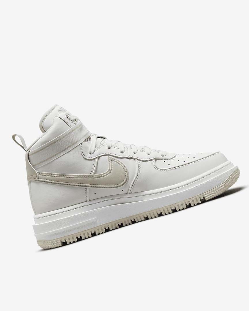 Botas Nike Air Force 1 Hombre Blancas Blancas Beige Claro | CR2985