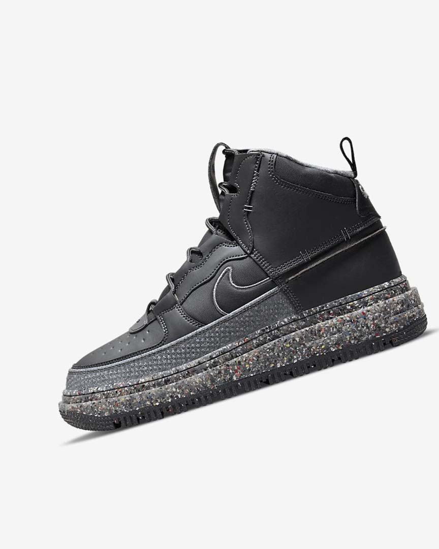 Botas Nike Air Force 1 Hombre Gris Oscuro Gris Gris Oscuro Negras | CR2932