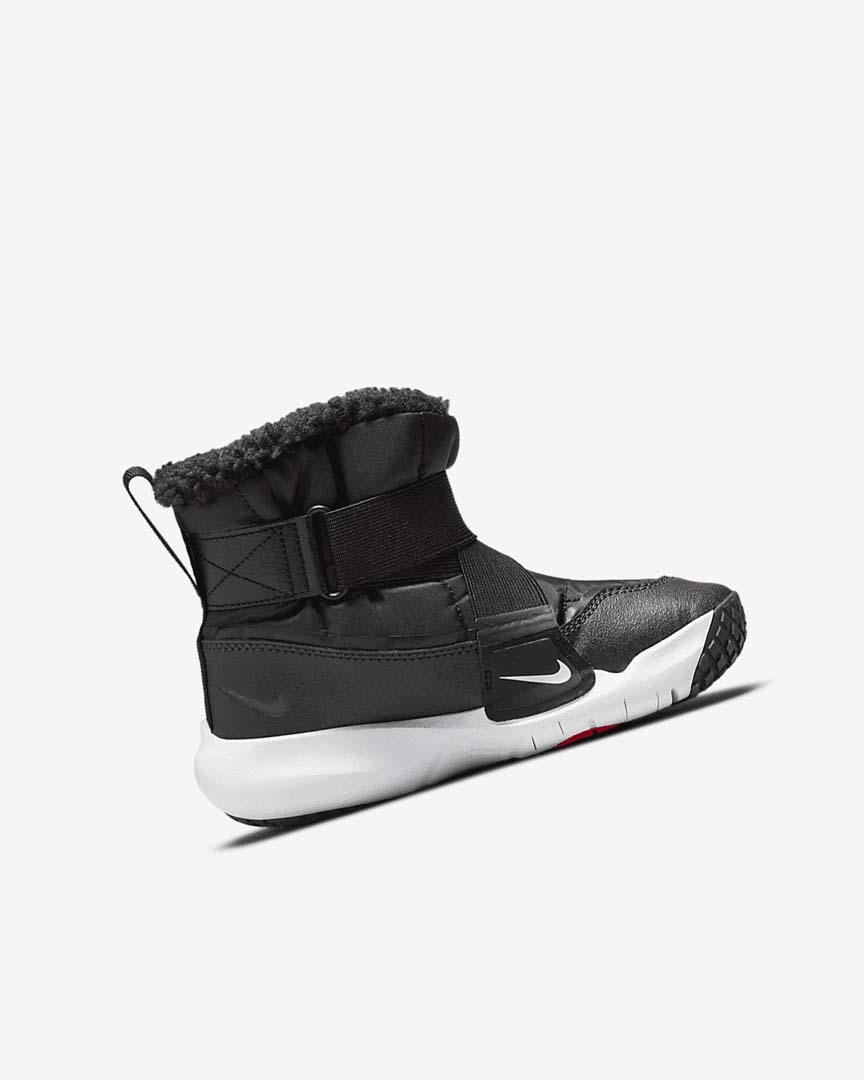 Botas Nike Flex Advance Niña Negras Gris Oscuro Rojas Blancas | CR5524