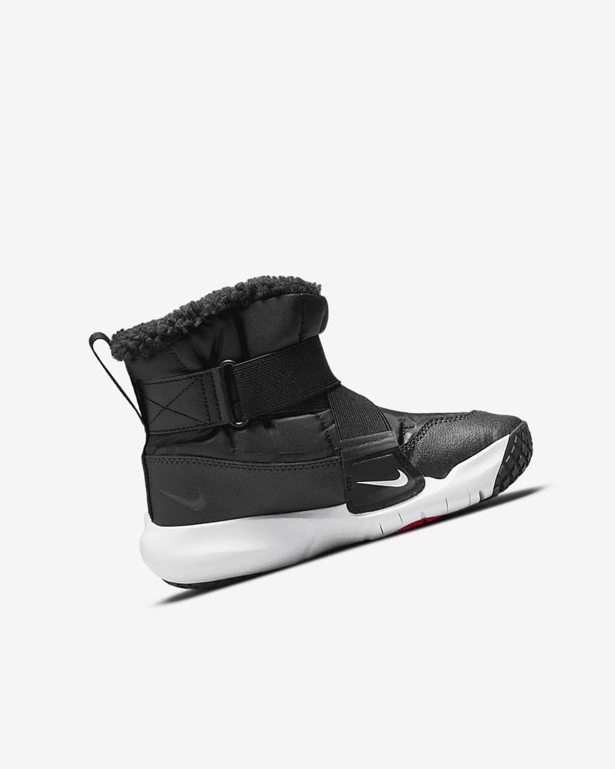 Botas Nike Flex Advance Niño Negras Gris Oscuro Rojas Blancas | CR2754