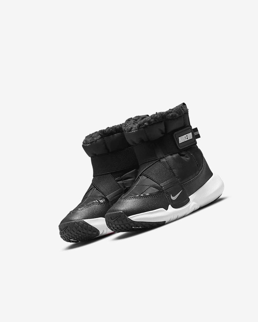 Botas Nike Flex Advance Niño Negras Gris Oscuro Rojas Blancas | CR2754