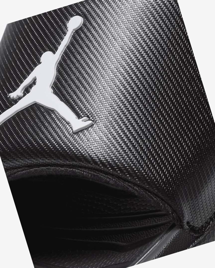 Chanclas Nike Jordan Break Hombre Negras Blancas | CR3228