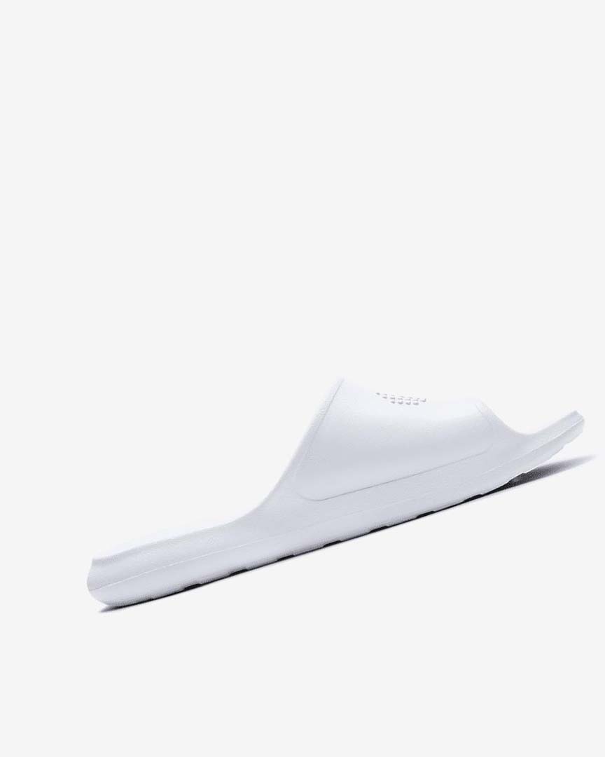 Chanclas Nike Victori One Mujer Blancas Blancas Blancas | CR2661