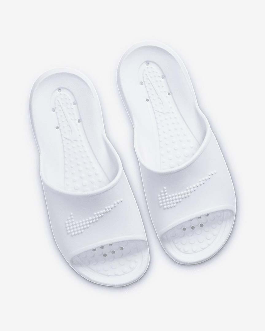 Chanclas Nike Victori One Mujer Blancas Blancas Blancas | CR2661