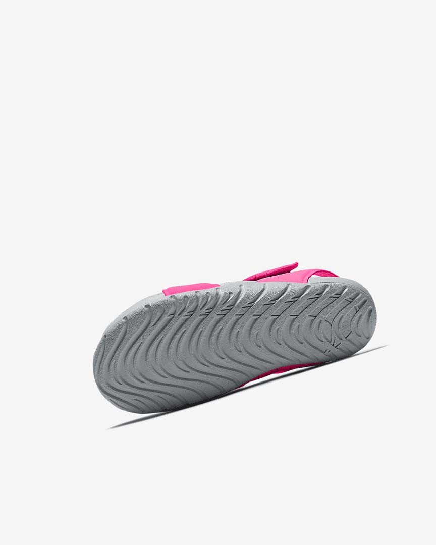 Sandalias Nike Sunray Protect 2 Niña Rosas Gris Fucsia | CR2968