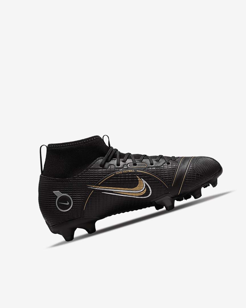 Tenis Futbol Nike Jr. Mercurial Superfly 8 Academy MG Niña Negras Metal Plateadas Gris Metal Doradas | CR2788