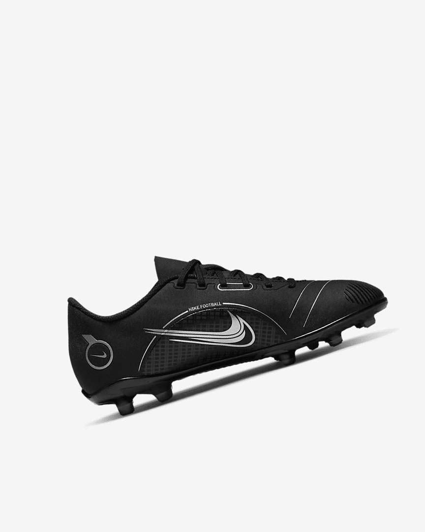 Tenis Futbol Nike Jr. Mercurial Vapor 14 Club MG Niño Negras Gris Metal Plateadas | CR4622