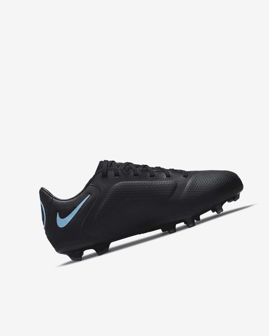 Tenis Futbol Nike Jr. Tiempo Legend 9 Pro FG Niña Negras Gris Negras | CR3059