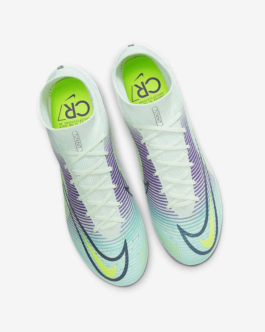 Tenis Futbol Nike Mercurial Dream Speed Superfly 8 Elite FG Mujer Verde Moradas Verde | CR5571