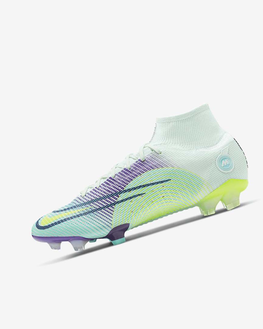 Tenis Futbol Nike Mercurial Dream Speed Superfly 8 Elite FG Mujer Verde Moradas Verde | CR5571