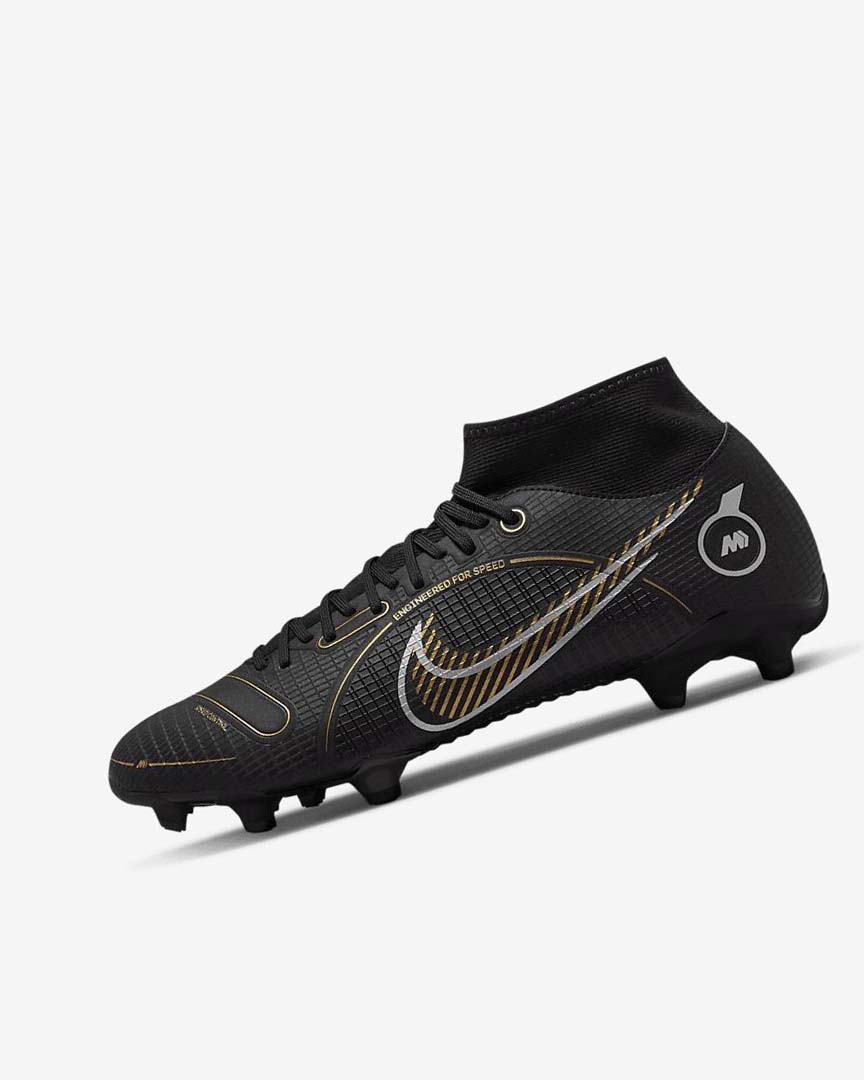 Tenis Futbol Nike Mercurial Superfly 8 Academy MG Mujer Negras Metal Plateadas Gris Metal Doradas | CR1204