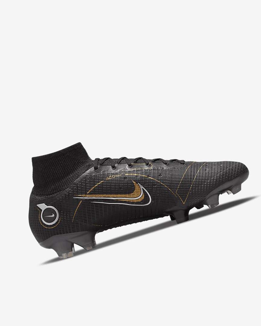 Tenis Futbol Nike Mercurial Superfly 8 Elite FG Mujer Negras Metal Plateadas Gris Metal Doradas | CR5038