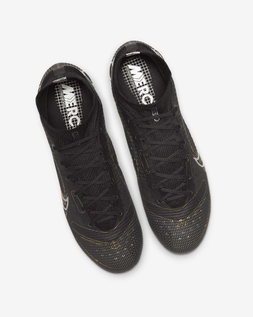 Tenis Futbol Nike Mercurial Superfly 8 Elite FG Mujer Negras Metal Plateadas Gris Metal Doradas | CR5038