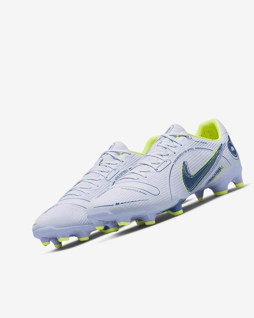 Tenis Futbol Nike Mercurial Vapor 14 Academy MG Mujer Gris Azules Claro Azules Azules | CR2366