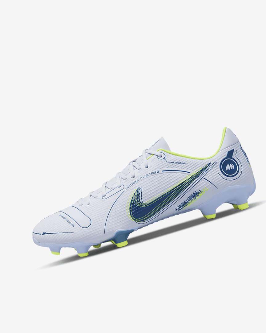 Tenis Futbol Nike Mercurial Vapor 14 Academy MG Mujer Gris Azules Claro Azules Azules | CR2366