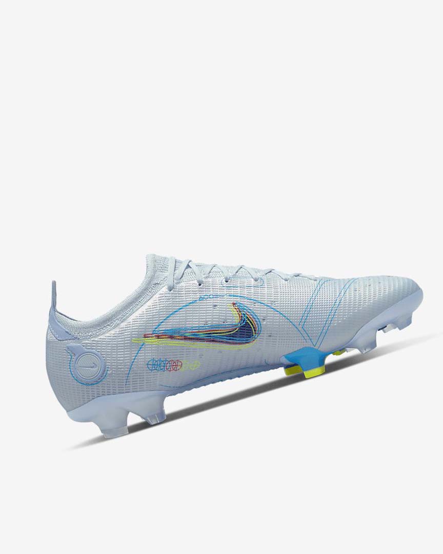 Tenis Futbol Nike Mercurial Vapor 14 Elite FG Mujer Gris Azules Claro Azules Azules | CR1203