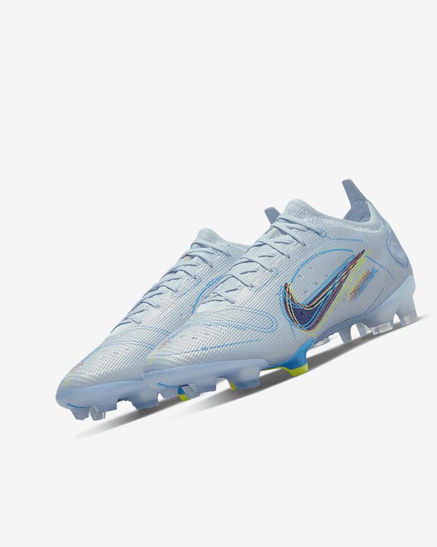 Tenis Futbol Nike Mercurial Vapor 14 Elite FG Mujer Gris Azules Claro Azules Azules | CR1203