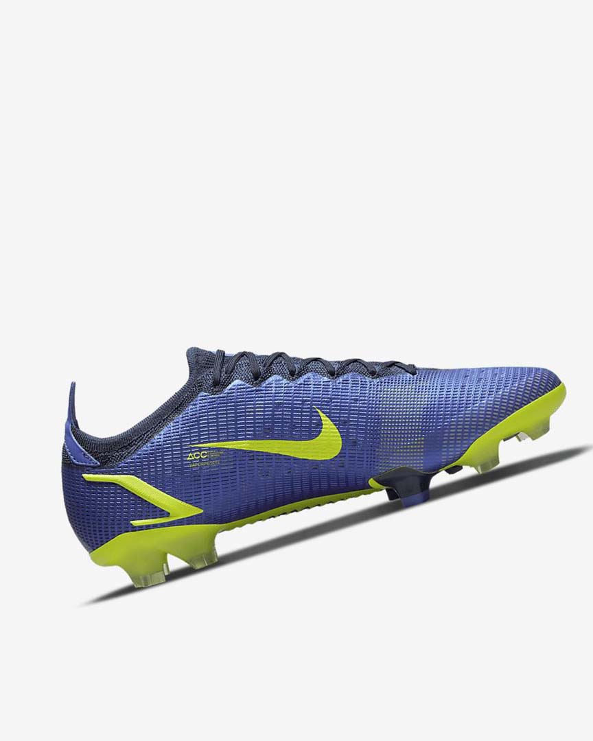 Tenis Futbol Nike Mercurial Vapor 14 Elite FG Mujer Azules Azules | CR2245