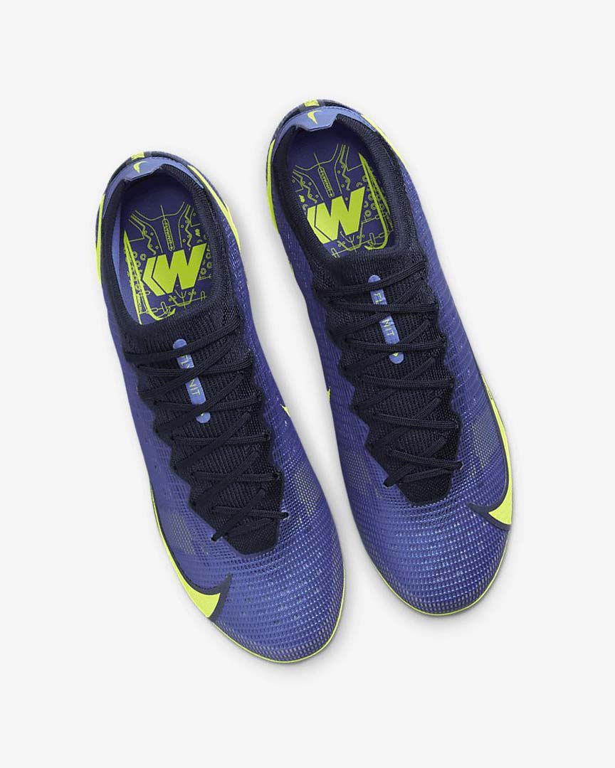 Tenis Futbol Nike Mercurial Vapor 14 Elite FG Mujer Azules Azules | CR2245