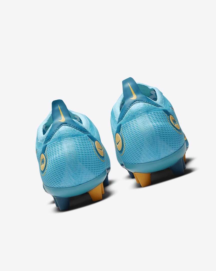 Tenis Futbol Nike Mercurial Vapor 14 Elite AG Mujer Azules Naranjas | CR2960