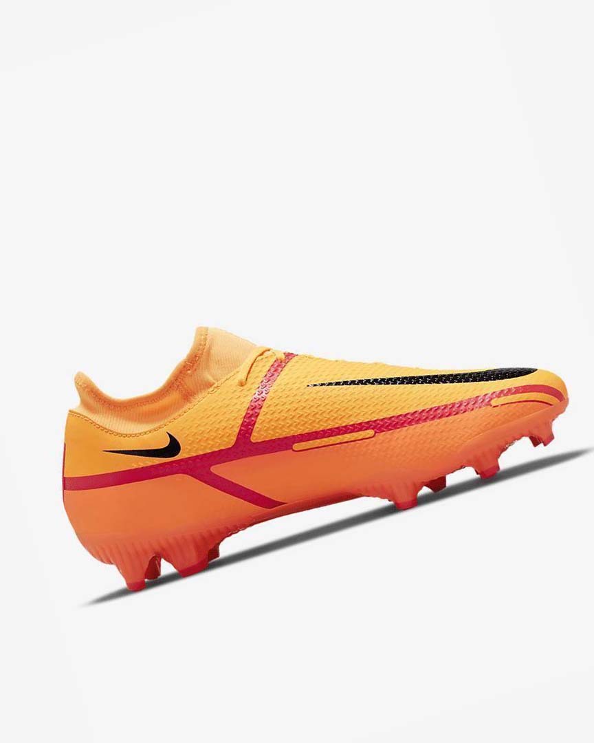 Tenis Futbol Nike Phantom GT2 Academy Dynamic Fit MG Hombre Naranjas Naranjas Rojas Claro Negras | CR5155