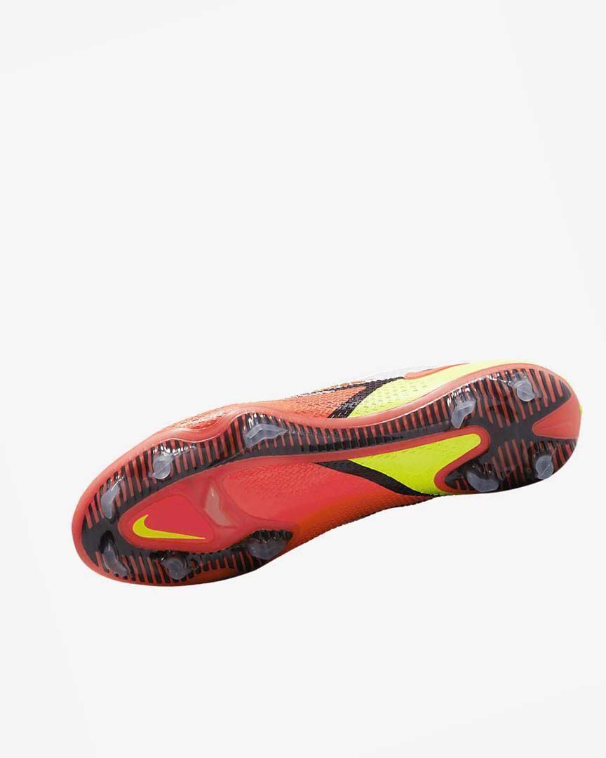 Tenis Futbol Nike Phantom GT2 Dynamic Fit Elite FG Hombre Blancas Rojas Claro | CR2470