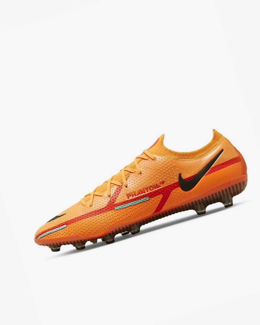 Tenis Futbol Nike Phantom GT2 Elite AG-Pro Hombre Naranjas Naranjas Rojas Claro Negras | CR4527