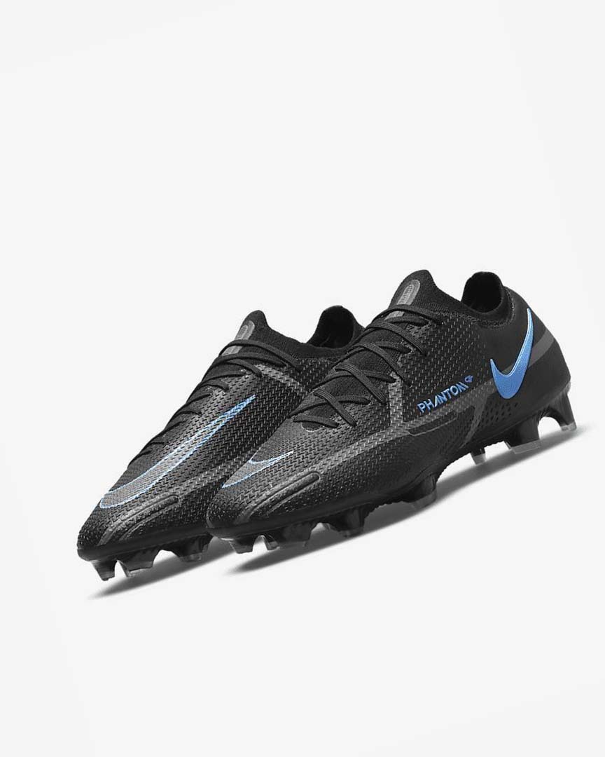 Tenis Futbol Nike Phantom GT2 Elite FG Hombre Negras Gris Negras | CR2531