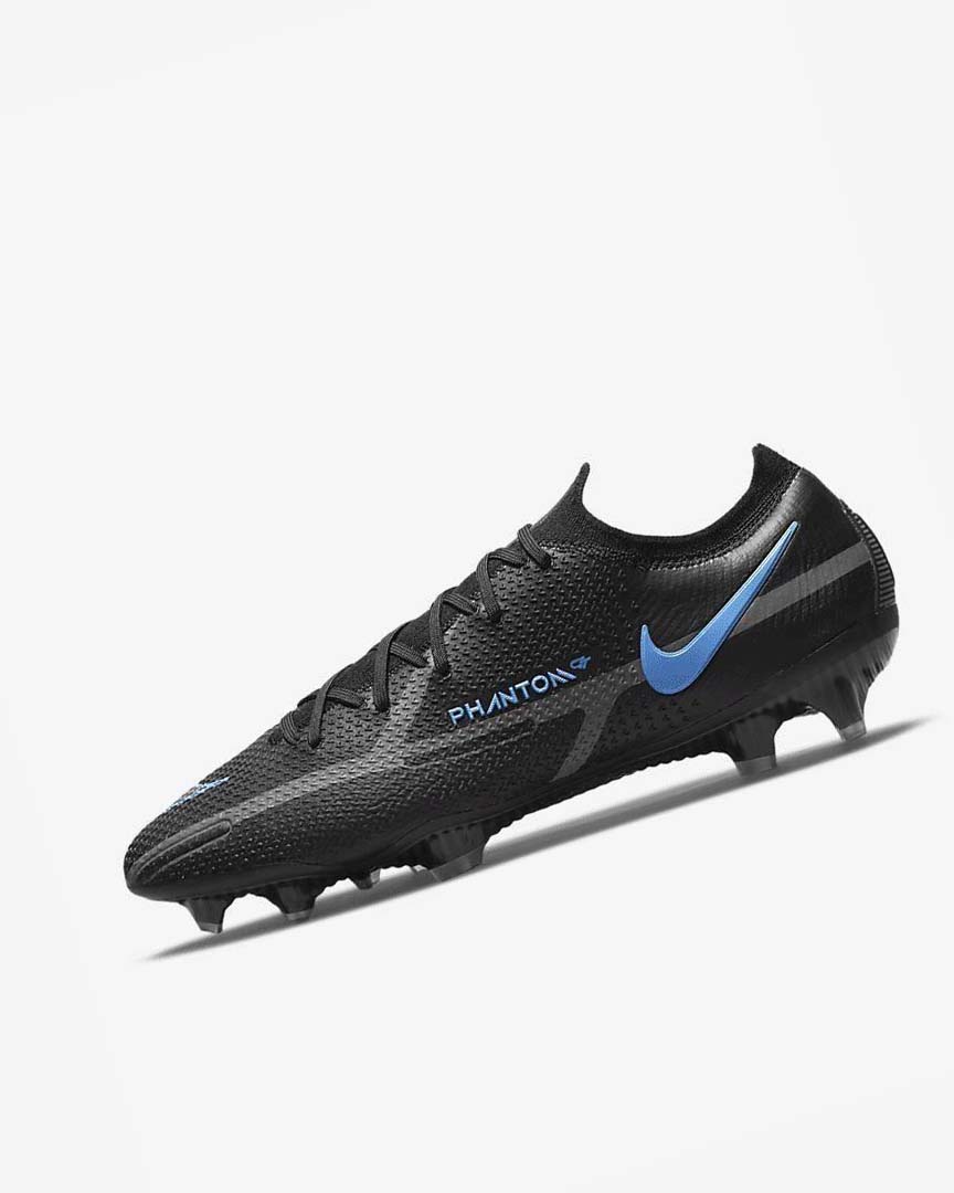 Tenis Futbol Nike Phantom GT2 Elite FG Hombre Negras Gris Negras | CR2531