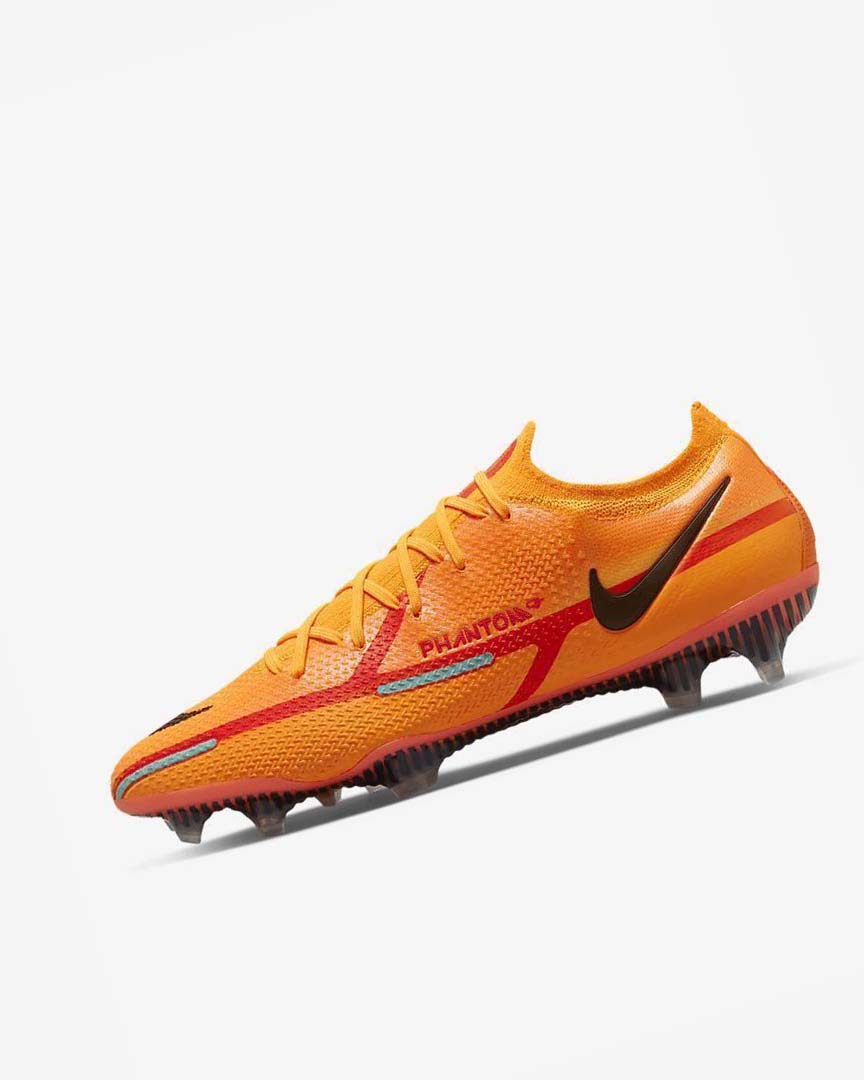 Tenis Futbol Nike Phantom GT2 Elite FG Hombre Naranjas Naranjas Rojas Claro Negras | CR2606