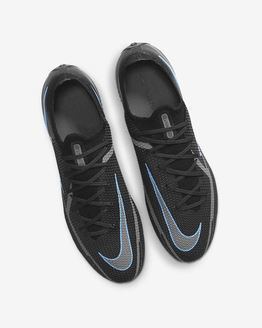 Tenis Futbol Nike Phantom GT2 Elite FG Mujer Negras Gris Negras | CR2263