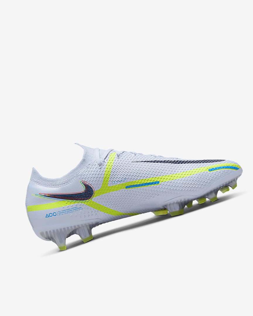 Tenis Futbol Nike Phantom GT2 Elite FG Mujer Gris Azules Claro Azules | CR2660