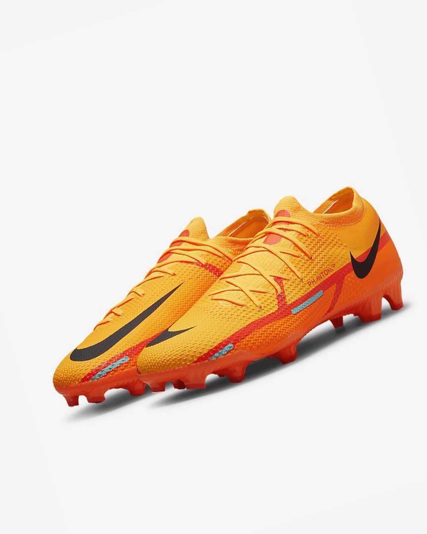 Tenis Futbol Nike Phantom GT2 Pro FG Hombre Naranjas Naranjas Rojas Claro Negras | CR2914