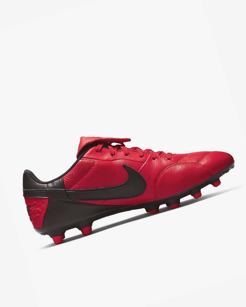 Tenis Futbol Nike The Premier 3 FG Hombre Rojas Rojas Negras | CR4649