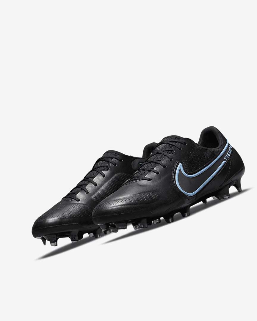 Tenis Futbol Nike Tiempo Legend 9 Elite FG Mujer Negras Gris Negras | CR2684