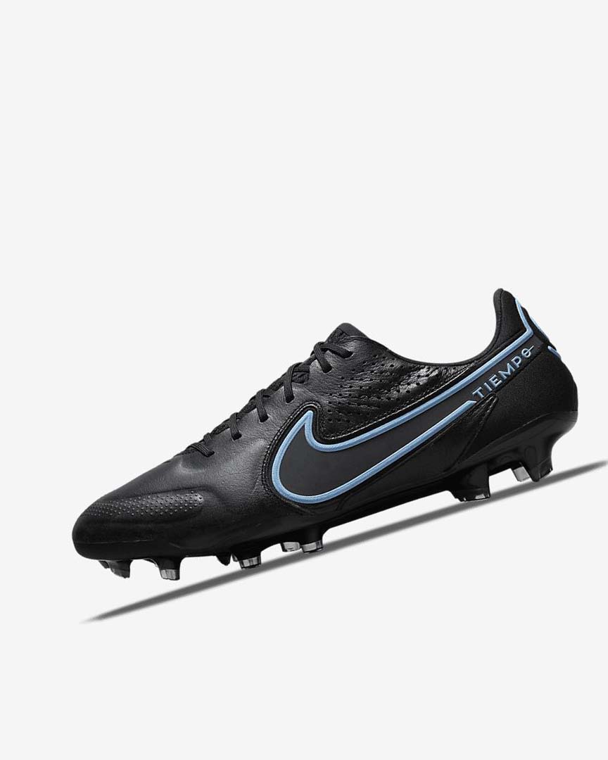 Tenis Futbol Nike Tiempo Legend 9 Elite FG Mujer Negras Gris Negras | CR2684