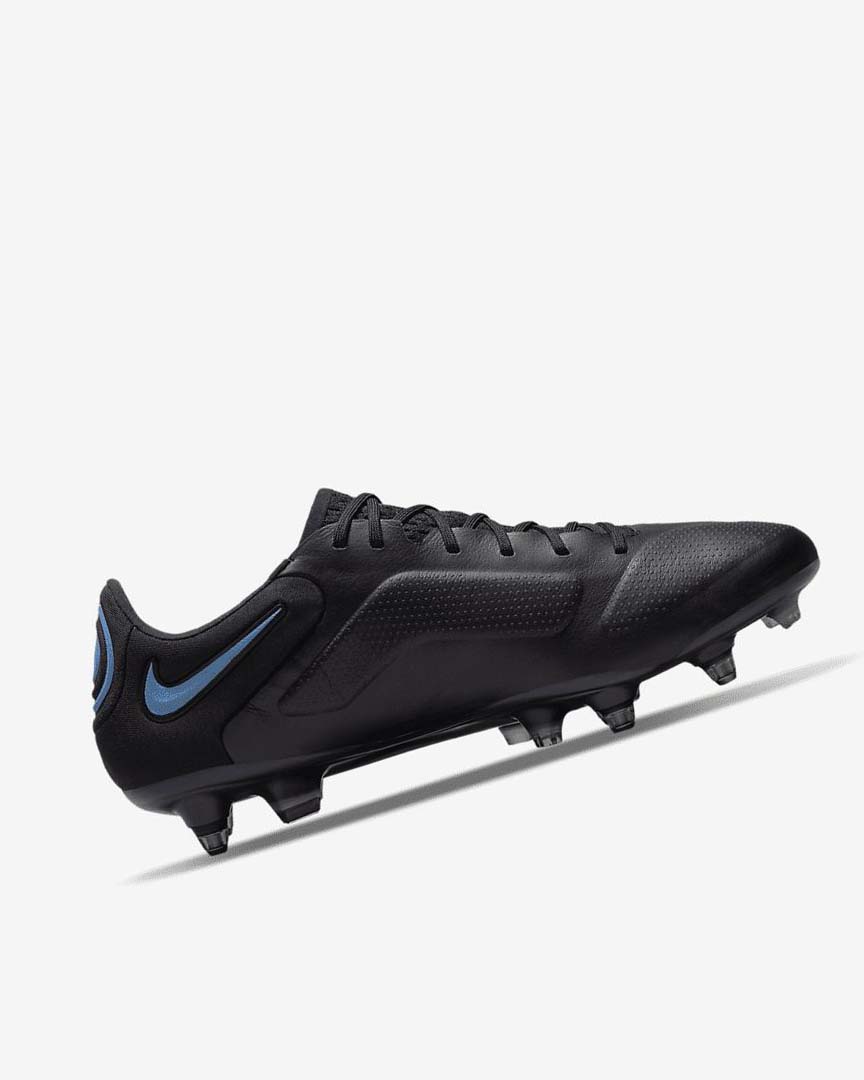 Tenis Futbol Nike Tiempo Legend 9 Elite SG-Pro AC Mujer Negras Gris Negras | CR4489