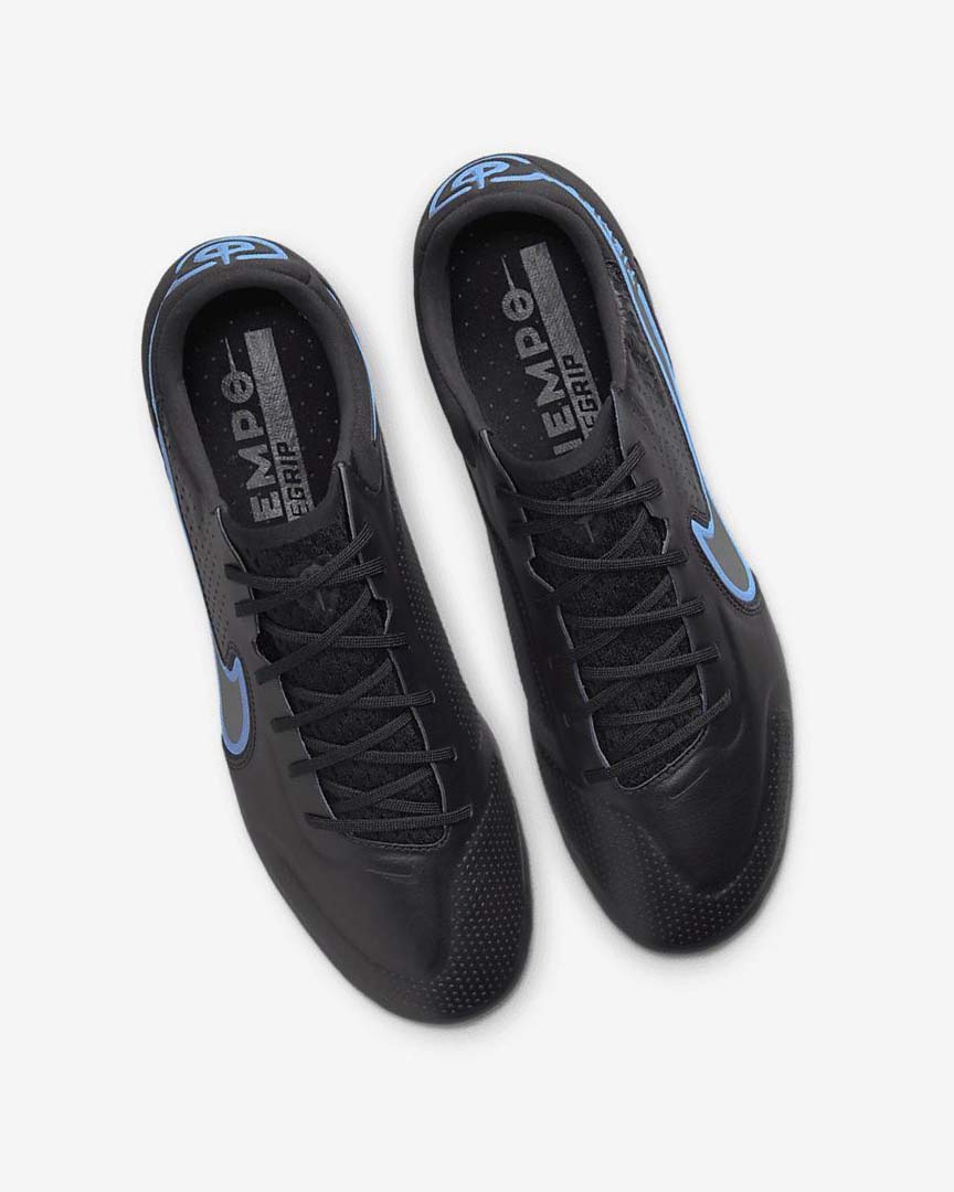 Tenis Futbol Nike Tiempo Legend 9 Elite SG-Pro AC Mujer Negras Gris Negras | CR4489