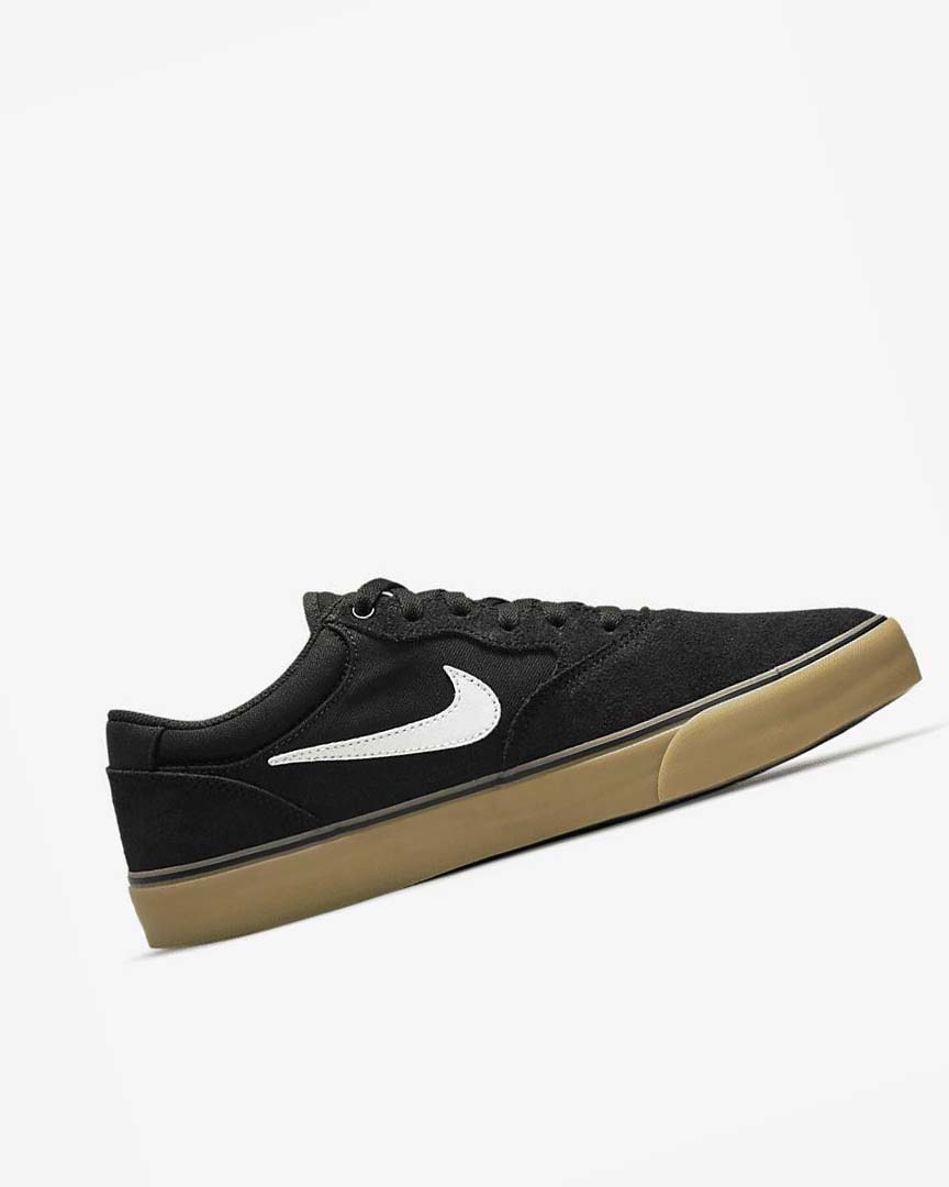 Tenis Skate Nike SB Chron 2 Hombre Negras Negras Marrones Claro Blancas | CR2921