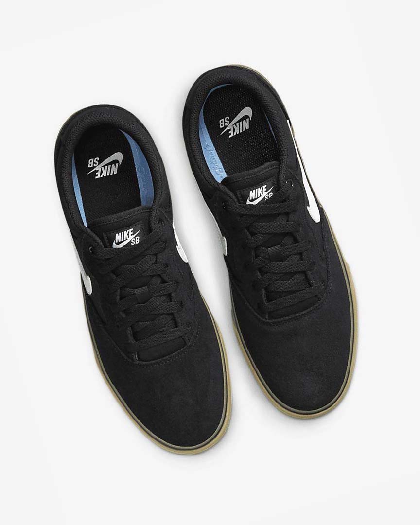 Tenis Skate Nike SB Chron 2 Hombre Negras Negras Marrones Claro Blancas | CR2921