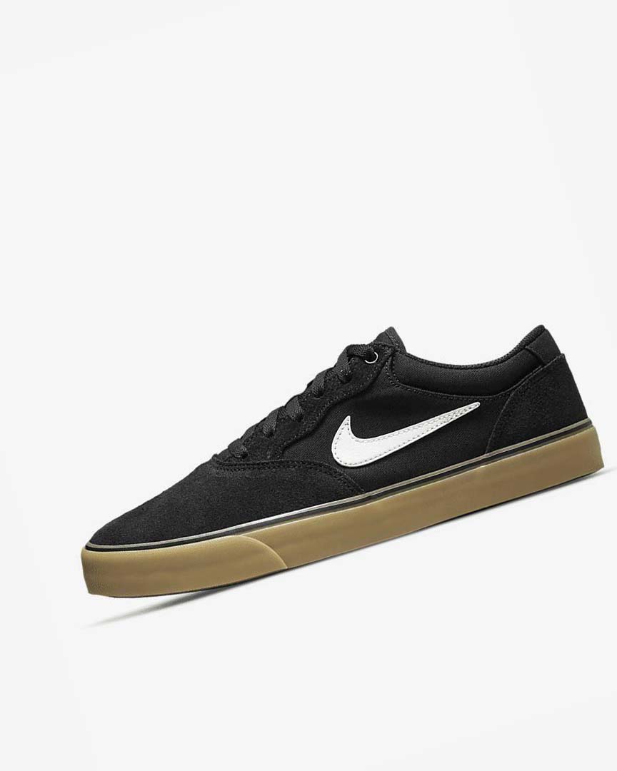 Tenis Skate Nike SB Chron 2 Hombre Negras Negras Marrones Claro Blancas | CR2921