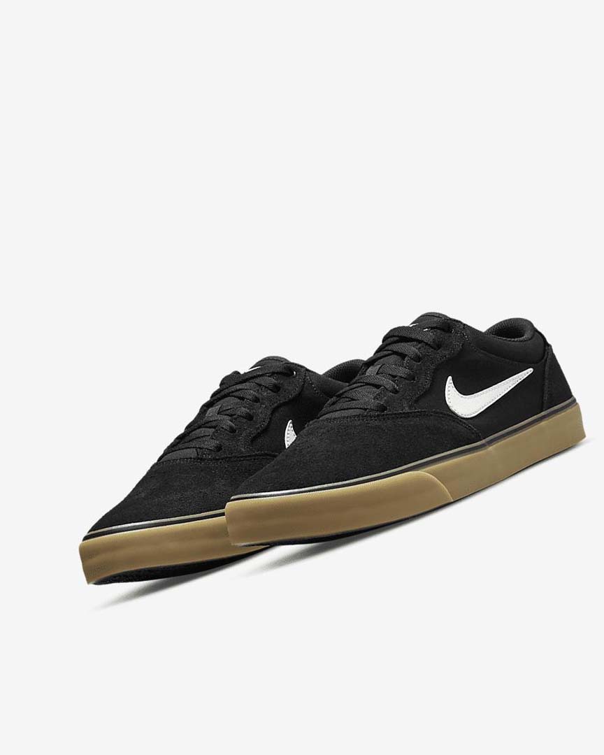 Tenis Skate Nike SB Chron 2 Mujer Negras Negras Marrones Claro Blancas | CR2719