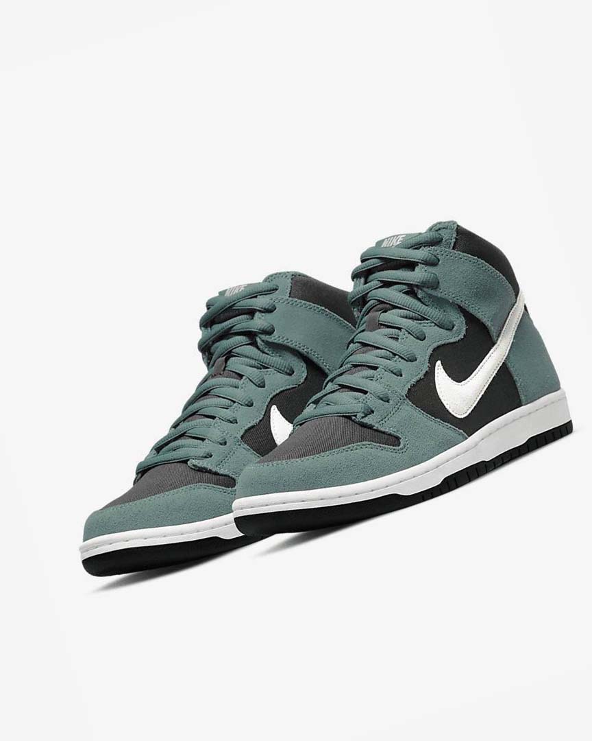 Tenis Skate Nike SB Dunk High Pro Hombre Negras Blancas | CR5109