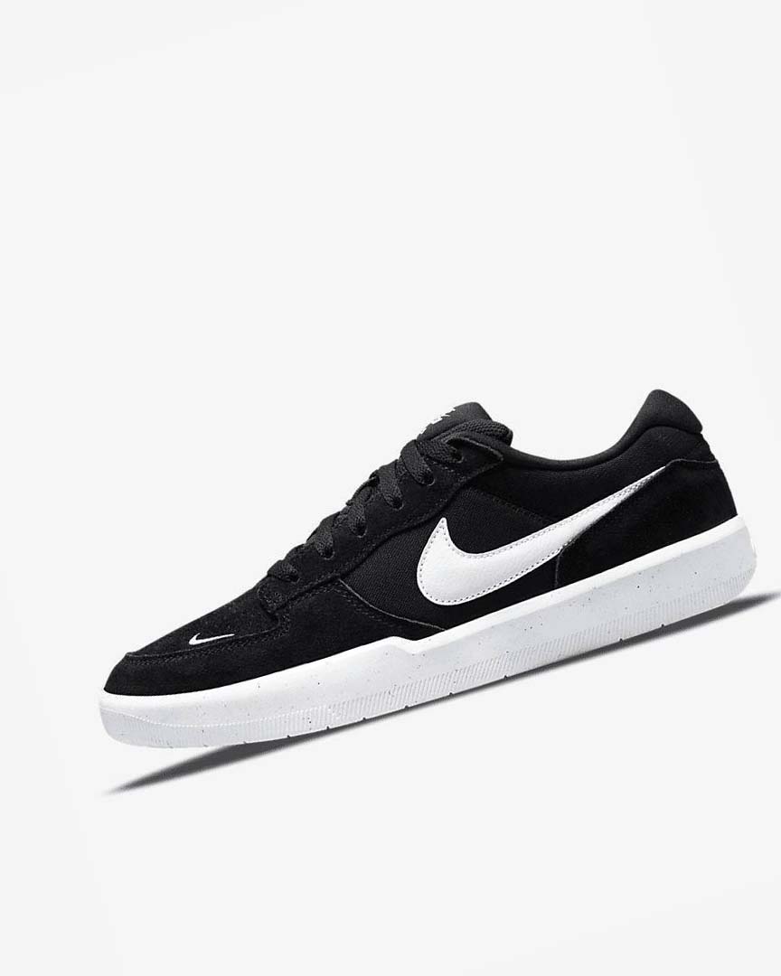 Tenis Skate Nike SB Force 58 Hombre Negras Negras Blancas | CR2289