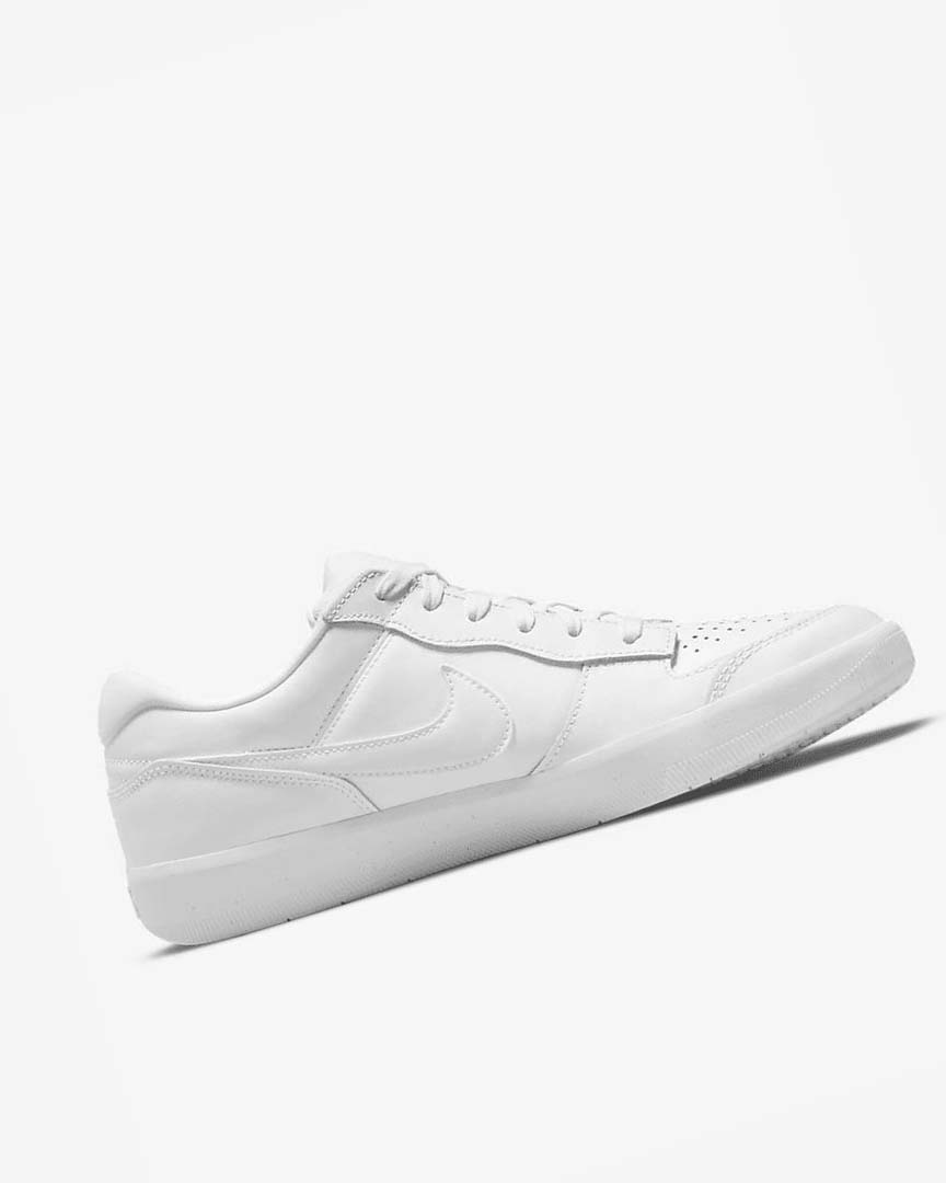 Tenis Skate Nike SB Force 58 Premium Hombre Blancas Blancas Blancas Blancas | CR4747