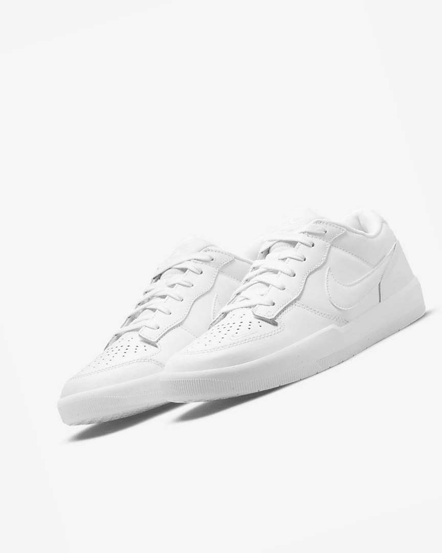 Tenis Skate Nike SB Force 58 Premium Hombre Blancas Blancas Blancas Blancas | CR4747