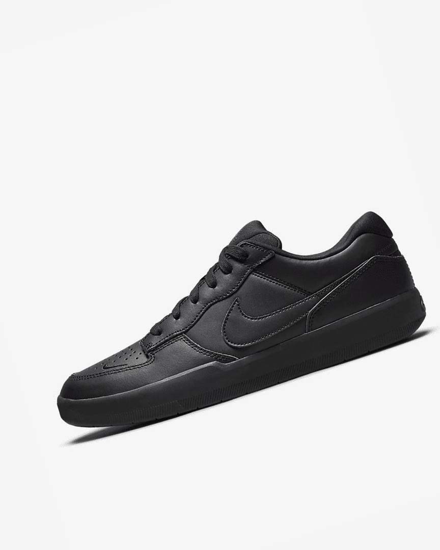 Tenis Skate Nike SB Force 58 Premium Hombre Negras Negras Negras Negras | CR5055