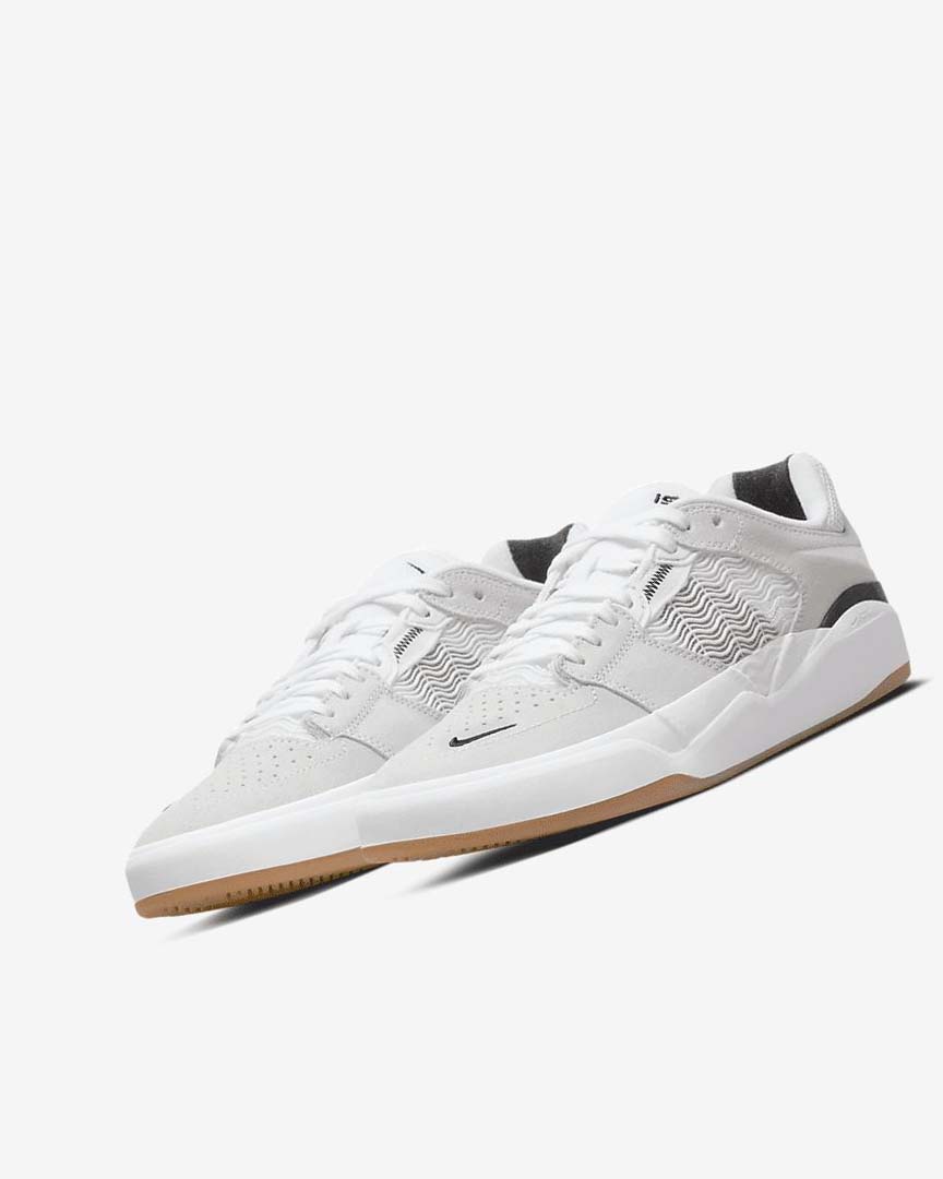 Tenis Skate Nike SB Ishod Wair Mujer Blancas Blancas Negras Blancas | CR2767