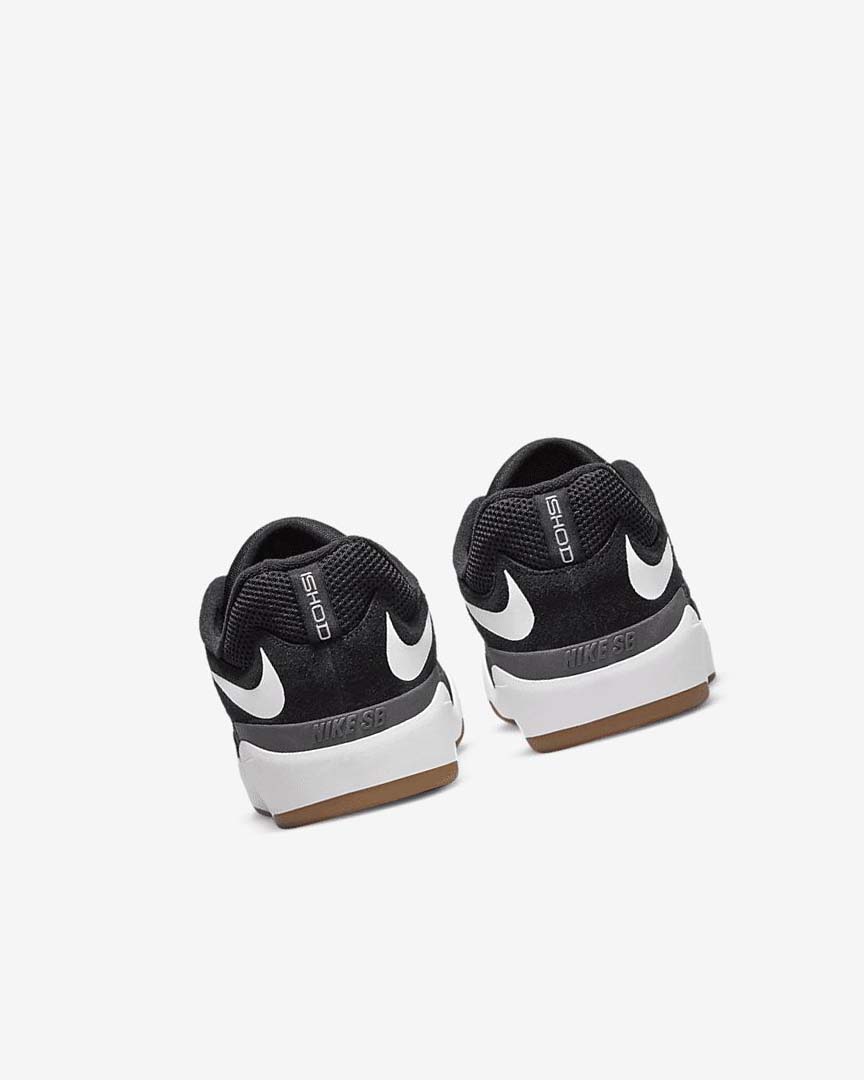 Tenis Skate Nike SB Ishod Wair Mujer Negras Gris Oscuro Negras Blancas | CR5446