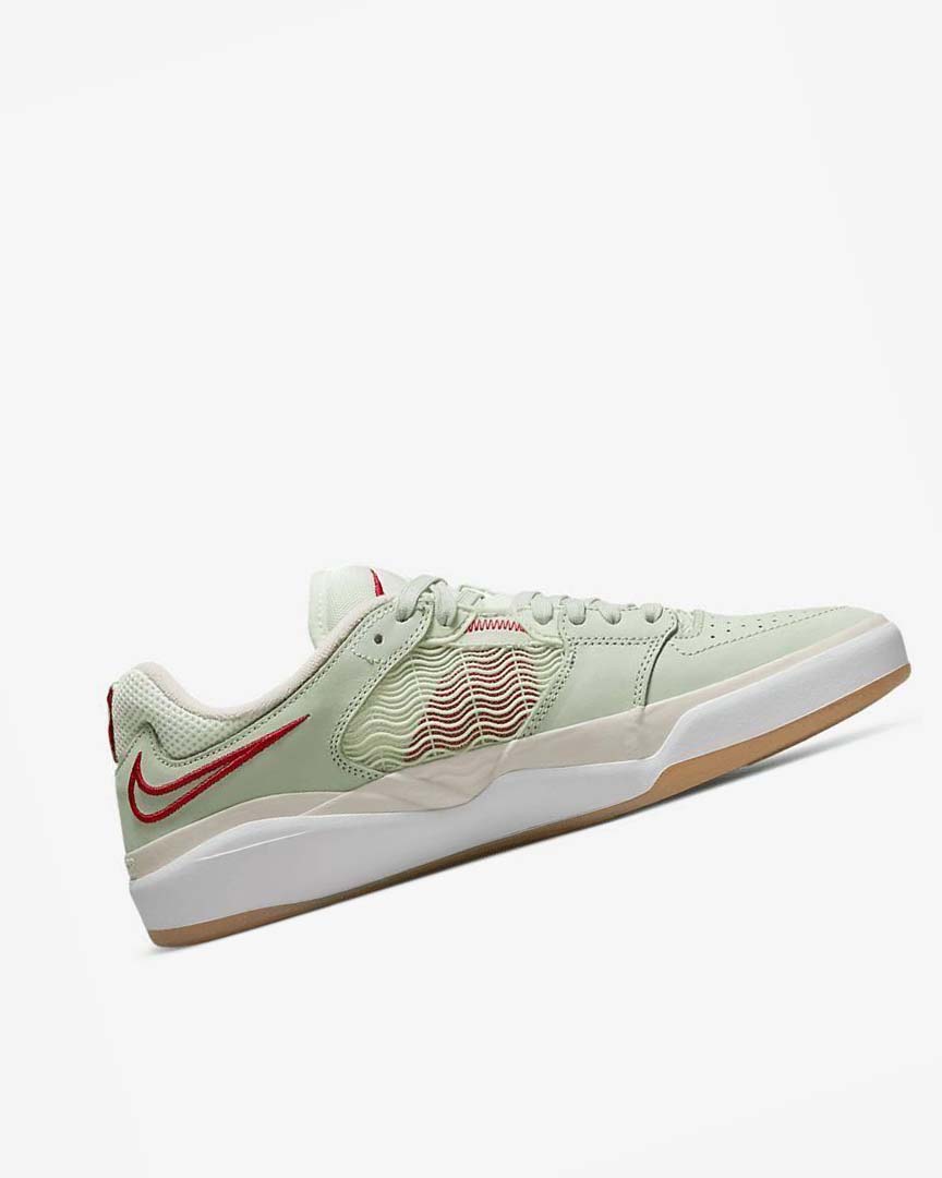 Tenis Skate Nike SB Ishod Wair Premium Hombre Verde Beige Claro Rojas | CR5163